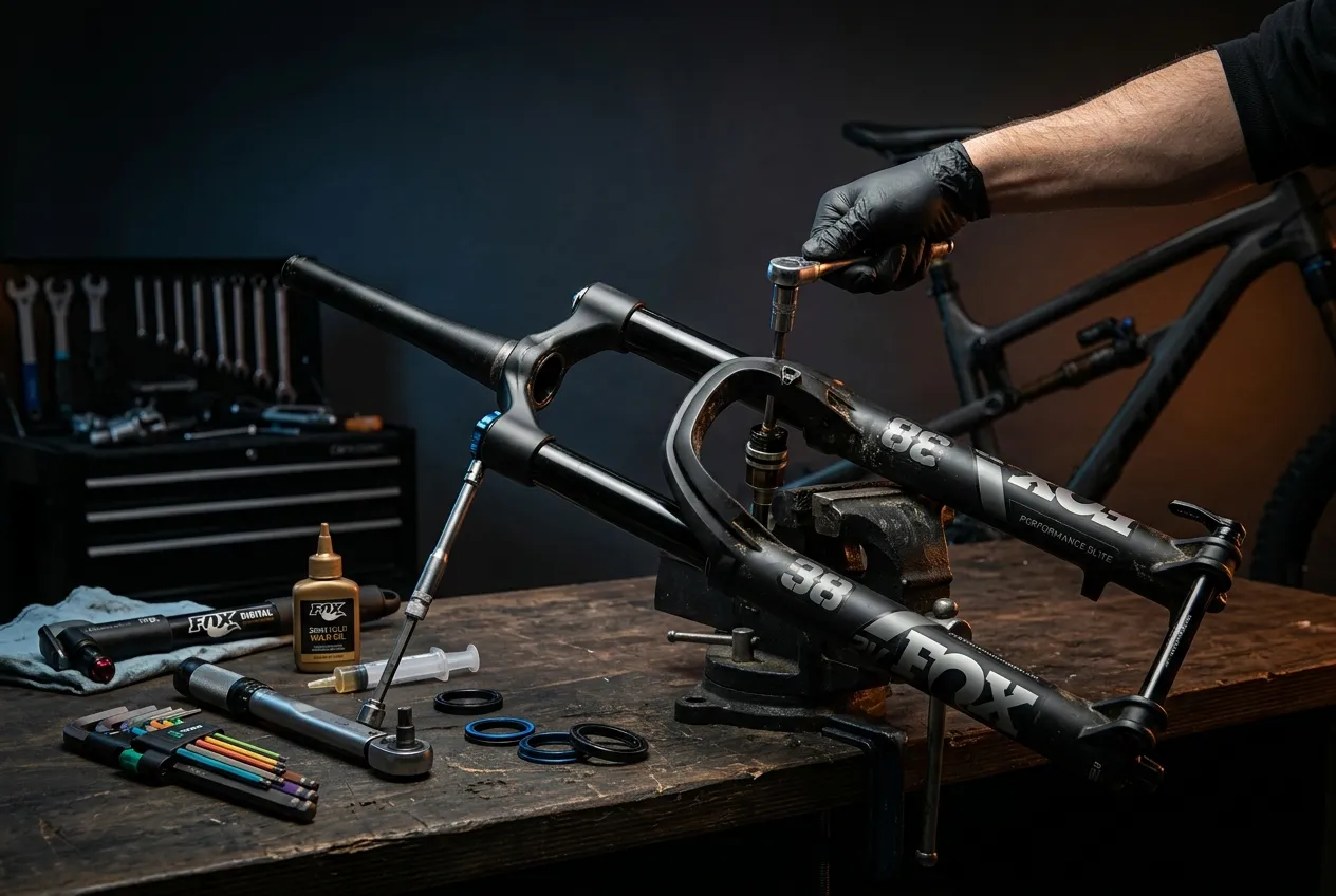 Como Destravar Amortecedor de Bicicleta Aro 29 em Casa Background