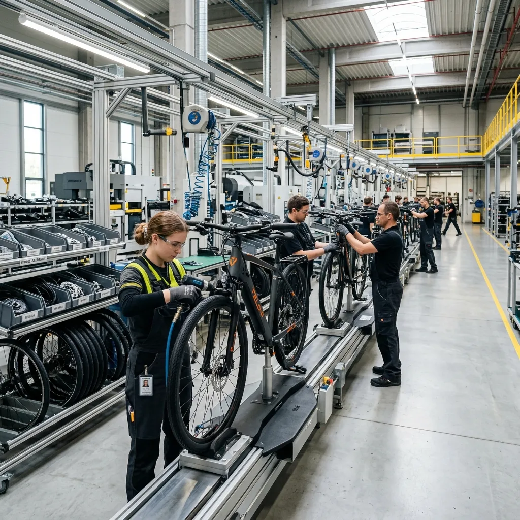 Fábrica da bicicleta